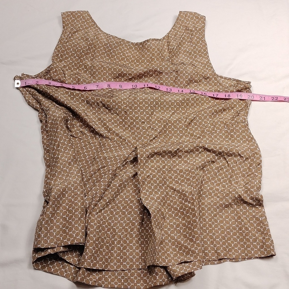 NY&C 100%Silk women's sleeveless shirt size 12 - Picture 9 of 9